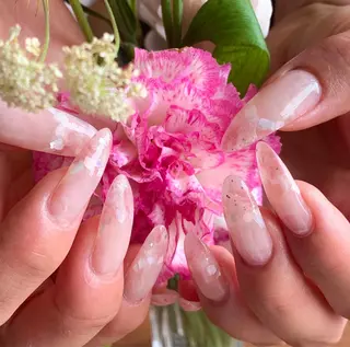 ロング ネイル yuri kaのネイルデザイン