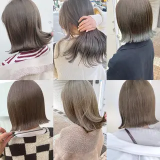 ミディアム カラー Grit 元町店のヘアスタイル