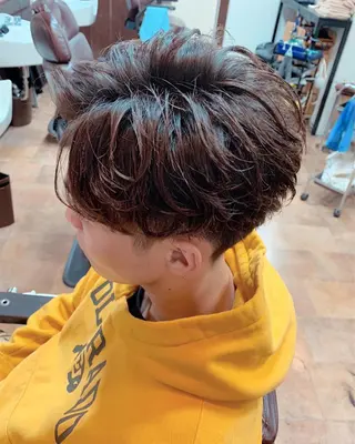 メンズ Laneige 北加賀屋所属・三谷 天兵のヘアスタイル