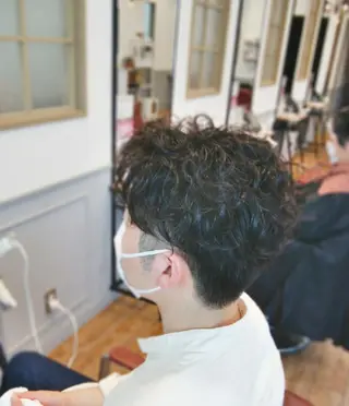 ショート パーマ 菅原 綾のヘアスタイル