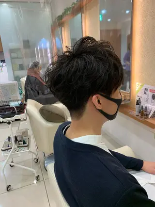 ショート メンズ 頭浸浴×似合わせ HolyGrailのヘアスタイル