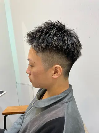ショート カラー パーマ ヘアアレンジ メンズ 🔥メンズ特化🔥 木村 祐太のヘアスタイル
