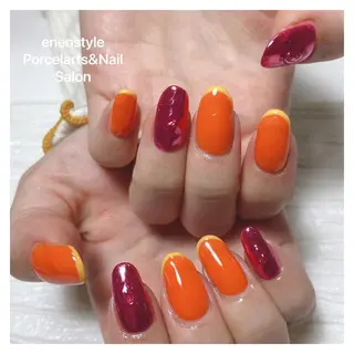 ミディアム ネイル 👑enen style👑のネイルデザイン