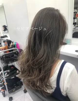 セミロング 【美容室が苦手な方 専問美容室】MIHOのヘアスタイル