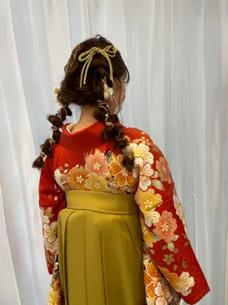 ロング ヘアアレンジ arrow🖤 もえみのヘアスタイル