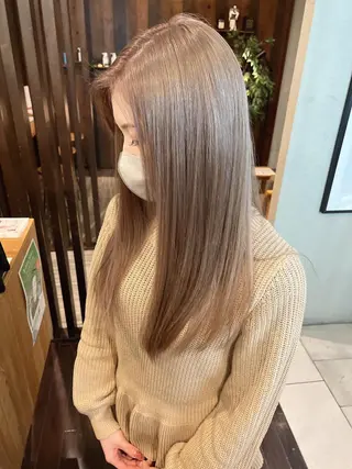 ロング カラー 具志 正太のヘアスタイル