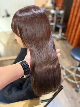 セミロング カラー パーマ ヘアアレンジ RecheRche【池袋】所属・👑指名率No.1 👑坂口飛翔のヘアスタイル