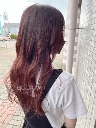 セミロング 🧡ミルクティー/ レイヤー🧡ショウナのヘアスタイル