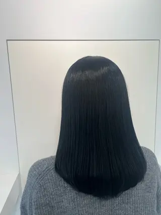 セミロング カラー 中村 🐷のヘアスタイル