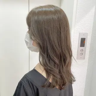 セミロング カラー TRENCH 自由が丘所属・TRENCH　相澤 果歩のヘアスタイル