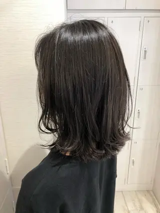 カラー ショート/ボブ/ 白髪ぼかし/しんやのヘアスタイル