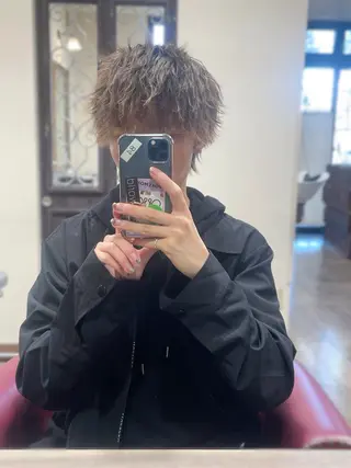 パーマ メンズ メンズ特化ツヤ髪特化 一宮/矢島大樹のヘアスタイル