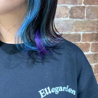 ミディアム カラー 髪質改善/縮毛矯正 ツヤ髪🩷さつきのヘアスタイル