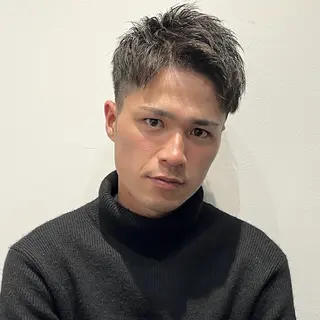 ショート メンズ クオンヒール  堺筋本町店所属・谷口 友耶メンズカットのヘアスタイル