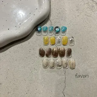 ネイル favori金山 岩瀬のネイルデザイン