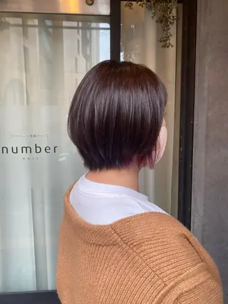 ショート カラー 🫧透明感カラー 🫧 ジルバ清水南海のヘアスタイル