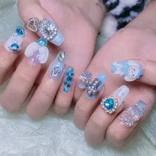 ネイル 長さだし専門店 ROKANAILのネイルデザイン