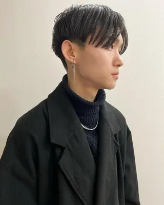 カラー パーマ メンズ 【池袋/スパイキー ショート】ⓝⓘⓜⓤのヘアスタイル