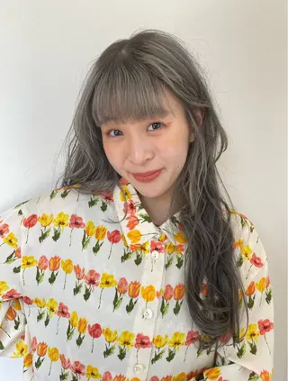 ロング ヘアアレンジ ボブ/暖色/デザイン KOYUKI⛄️のヘアスタイル