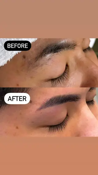 メンズ アイブロウ ∴Sanae. ∴ トータルビューティーのマツエク・マツパデザイン