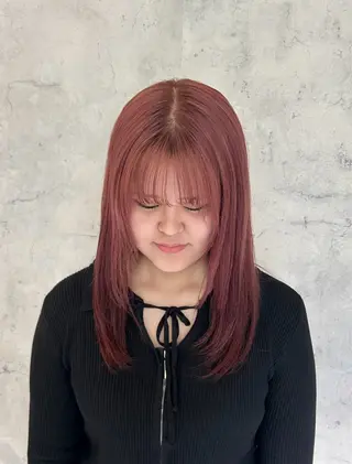 セミロング Lumier de mashu所属・nana/ボブ/ レイヤー/メンズのヘアスタイル