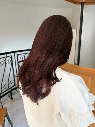 ロング FERIA 緑地公園 🎀山口 ゆらら🎀のヘアスタイル