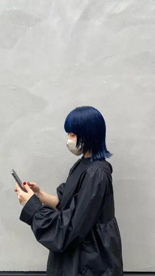 ミディアム ade omotesando所属・ボブ/レイヤー 表参道/runaのヘアスタイル