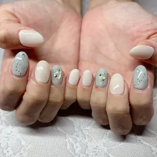 ネイル クレアトゥール華所属・クレアトゥール華 西村のネイルデザイン