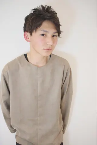 ショート メンズ 湯浅 了一のヘアスタイル