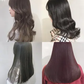 ロング カラー ヘアアレンジ As hair所属・柔らか垢抜けｶﾗｰと ｶｯﾄ🫧ASUKAのヘアスタイル