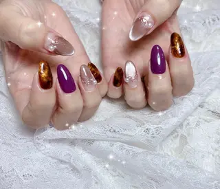 ネイル FLARE NAIL フレアネイルのネイルデザイン