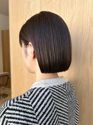 ショート sea by luvismけやき通り2号店所属・ボブ/ショート/ 縮毛矯正/岸本恭明のヘアスタイル