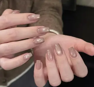 ネイル By moonネイル 🌷ワンホン/韓国風のネイルデザイン