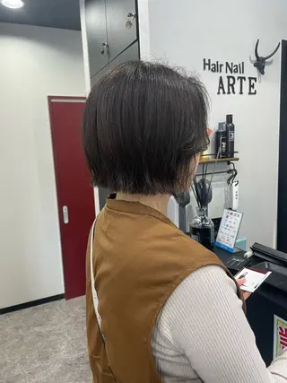 ショート 友滝 真菜美のヘアスタイル