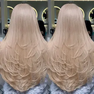 ロング カラー トレンド韓国ヘア/ kenshinのヘアスタイル