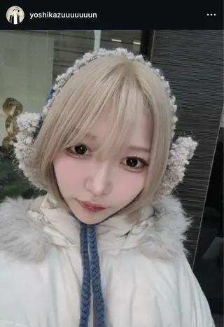 ショート カラー Selenehair 三条本店のヘアスタイル