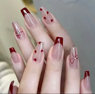 ネイル AND Nail 長さだし専門店のネイルデザイン