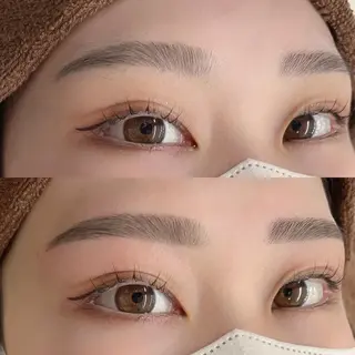 パーマ メンズ アイブロウ BEIGE 金山 🌹RUKAのマツエク・マツパデザイン