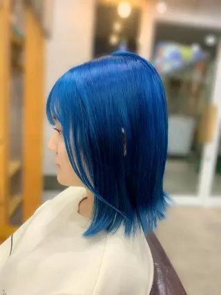 ミディアム カラー memento 斎藤大覚のヘアスタイル