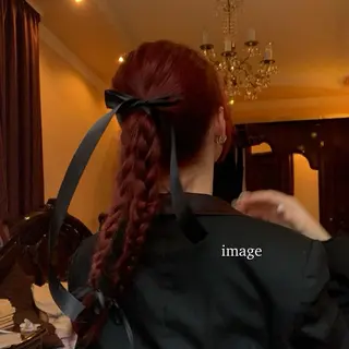 ロング カラー ブリーチなし特化 美容師💖SAE💖のヘアスタイル