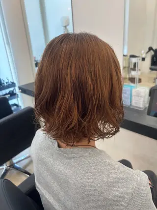 ミディアム パーマ 🎀レディース特化 山下 京華🎀のヘアスタイル