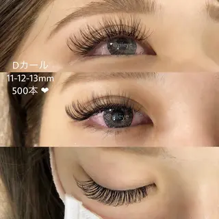 マツエク・マツパ Myu 𝖱𝗂𝗋𝖺のマツエク・マツパデザイン