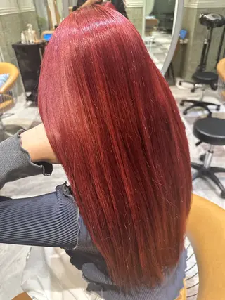 ロング MASHU韓国ヘア/ レイヤー/透明感カラのヘアスタイル