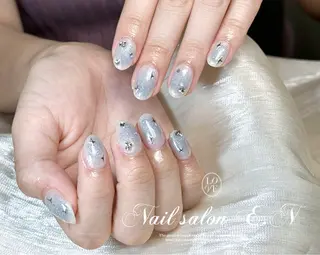 ネイル E.N🦋 長さ出し/持ち込みのネイルデザイン