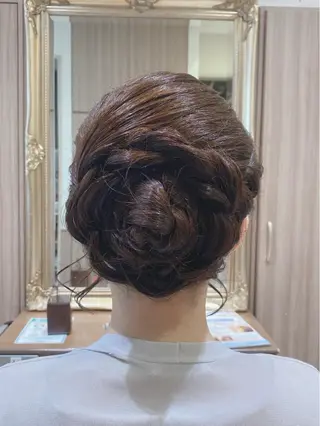 ロング ヘアアレンジ 古川 琴美のヘアスタイル