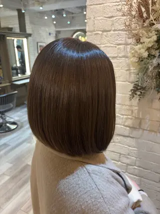 ショート Sena 🩶 cloe 新宿のヘアスタイル