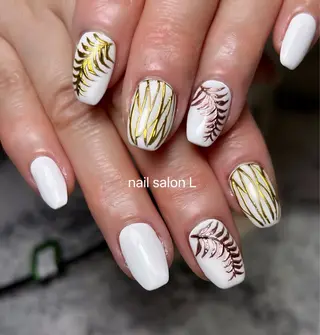ネイル 吉川市 ネイルサロンLのネイルデザイン