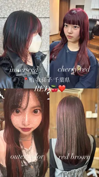 カラー 艶カラー/ 透明感カラー/AOIのヘアスタイル