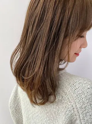 セミロング カラー noe tton  【ノエ トトン】所属・だいや/メンズパーマ メンズカット/名古屋のヘアスタイル