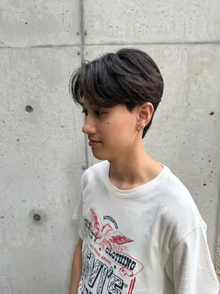 ショート パーマ メンズ Lond GULLMAN所属・高橋大和/ メンズ特化美容師のヘアスタイル